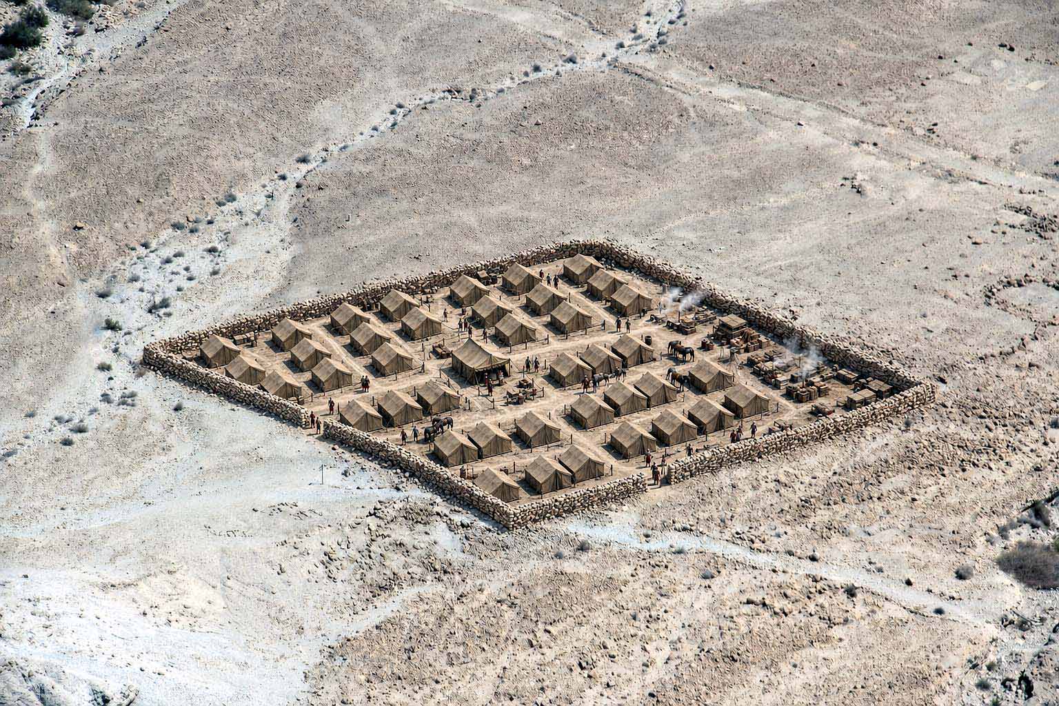 AI recreation of Masada 23